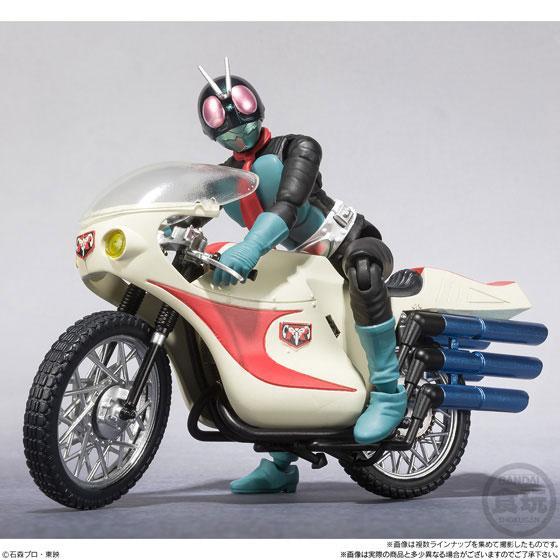 Kamen Rider 1 SHODO-X -4. Cyclone (A-side) & 5. Cyclone number (B-side)-Bandai-Ace Cards & Collectibles