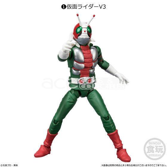 Kamen Rider 7 SHODO-X-1. Kamen Rider V3-Bandai-Ace Cards & Collectibles