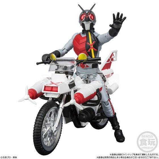 Kamen Rider 7 SHODO-X-1. Kamen Rider V3-Bandai-Ace Cards &amp; Collectibles