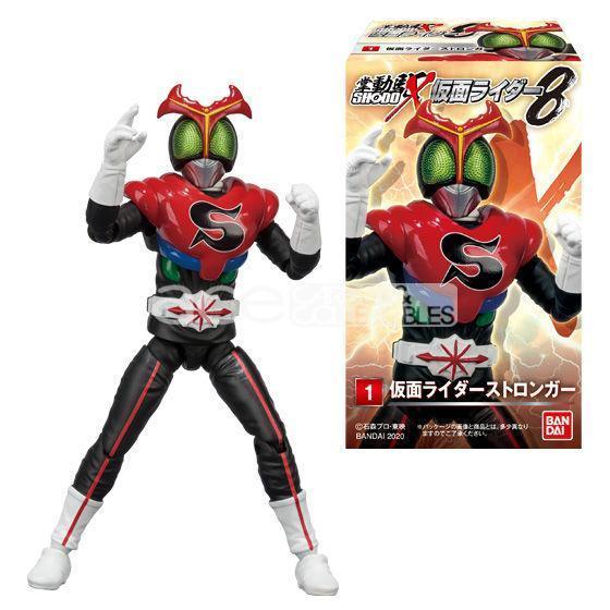 Kamen Rider 8 SHODO-X-1. Kamen Rider Stronger-Bandai-Ace Cards & Collectibles