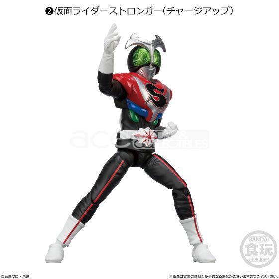 Kamen Rider 8 SHODO-X-2. Kamen Rider Stronger (charge up)-Bandai-Ace Cards &amp; Collectibles