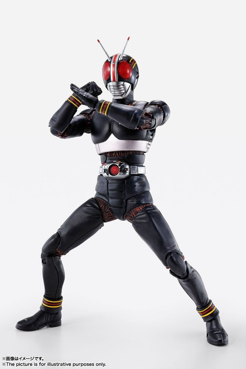 Kamen Rider Black S.H.Figuarts &quot;Masked Rider BLACK&quot; SHINKOCCHOUSEIHOU (True Bone Carving Method)-Bandai-Ace Cards &amp; Collectibles