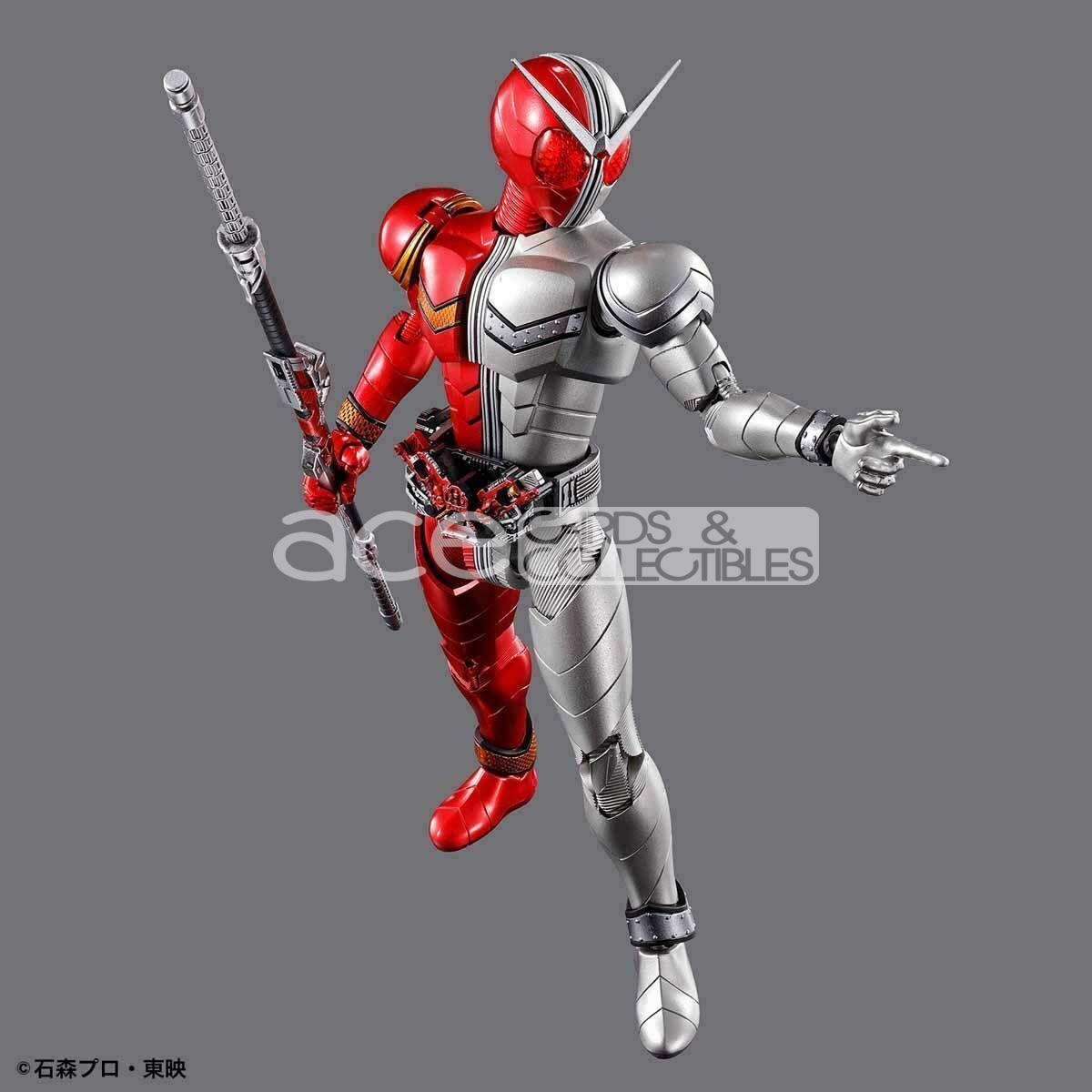Kamen Rider Figure-rise Standard Kamen Rider Double Heatmetal-Bandai-Ace Cards &amp; Collectibles