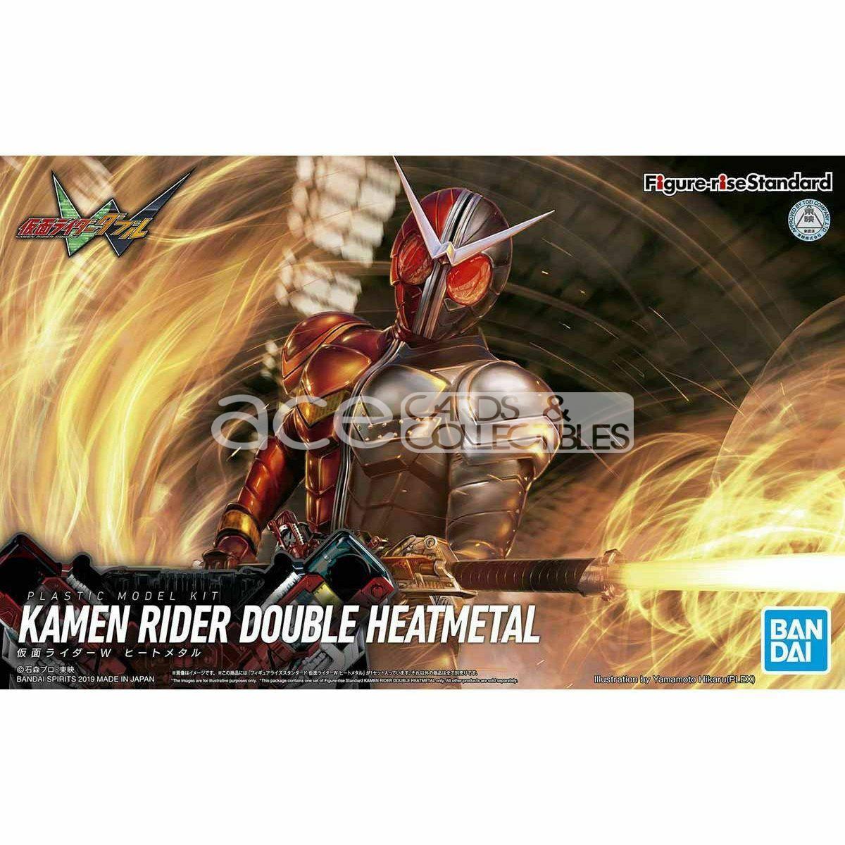 Kamen Rider Figure-rise Standard Kamen Rider Double Heatmetal-Bandai-Ace Cards &amp; Collectibles