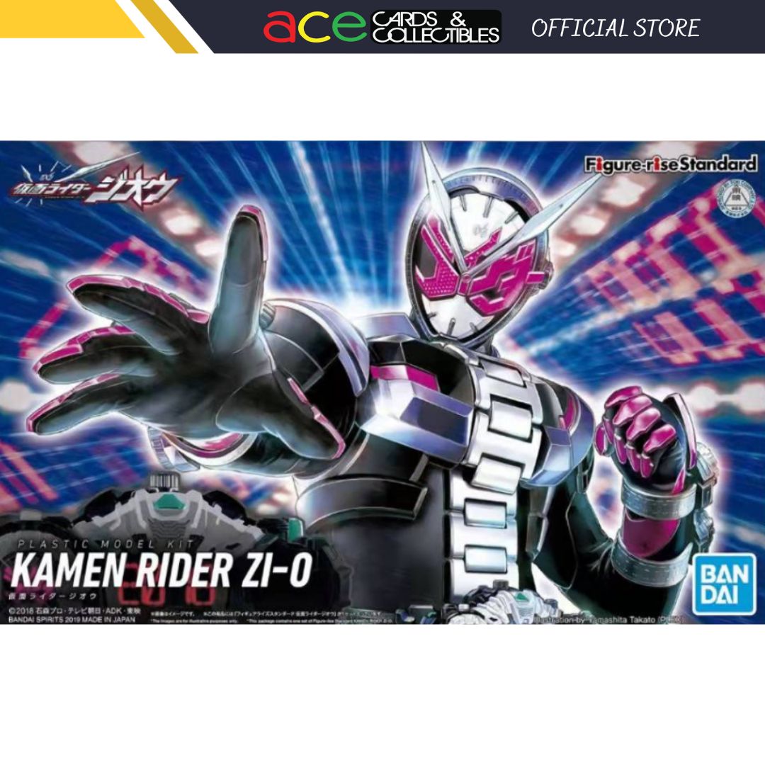 Kamen Rider Figure-rise Standard Kamen Rider ZI-0-Bandai-Ace Cards &amp; Collectibles