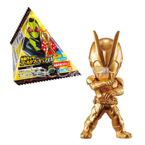 Kamen Rider Gold Figure 01 (Shokugan)-Single Pack (Random)-Bandai-Ace Cards & Collectibles