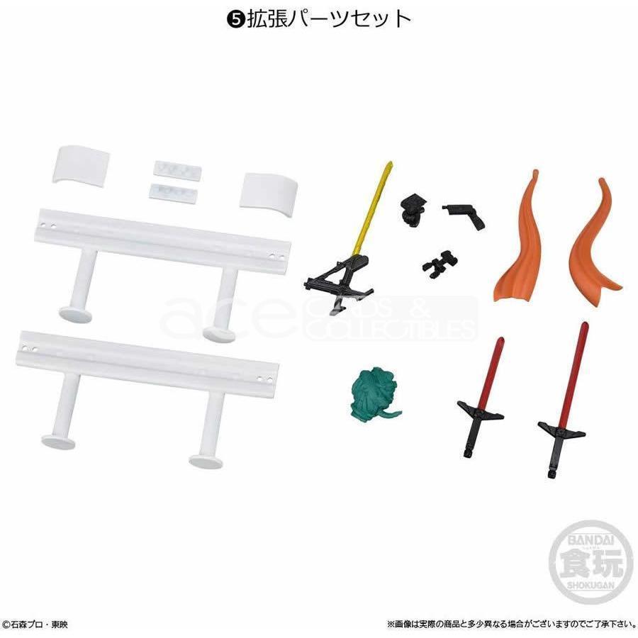 Kamen Rider Shodo With Gum Set-Expansion parts set-Bandai-Ace Cards &amp; Collectibles