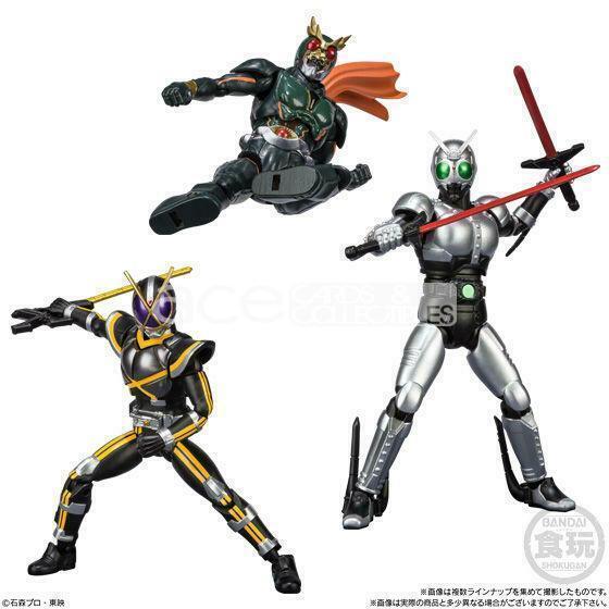 Kamen Rider Shodo With Gum Set-Set of 5 Box-Bandai-Ace Cards & Collectibles