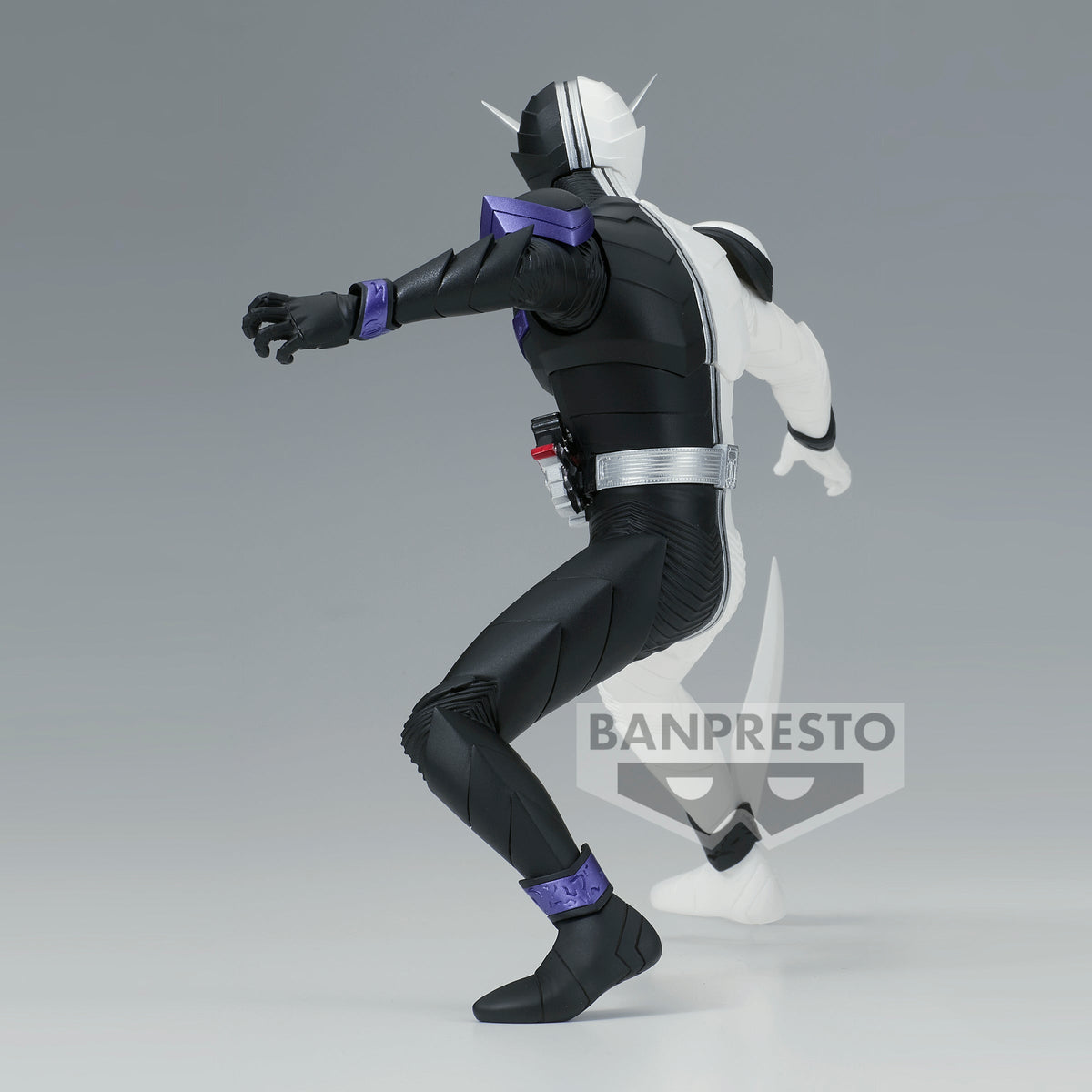 Kamen Rider W Hero&#39;s Brave Statue Figure Kamen Rider &quot;W Fang Joker&quot; (Ver. A)-Bandai-Ace Cards &amp; Collectibles