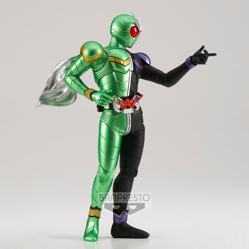 Kamen Rider W Hero's Brave Statue "Kamen Rider Cyclone Joker" (Ver. A)-Bandai-Ace Cards & Collectibles