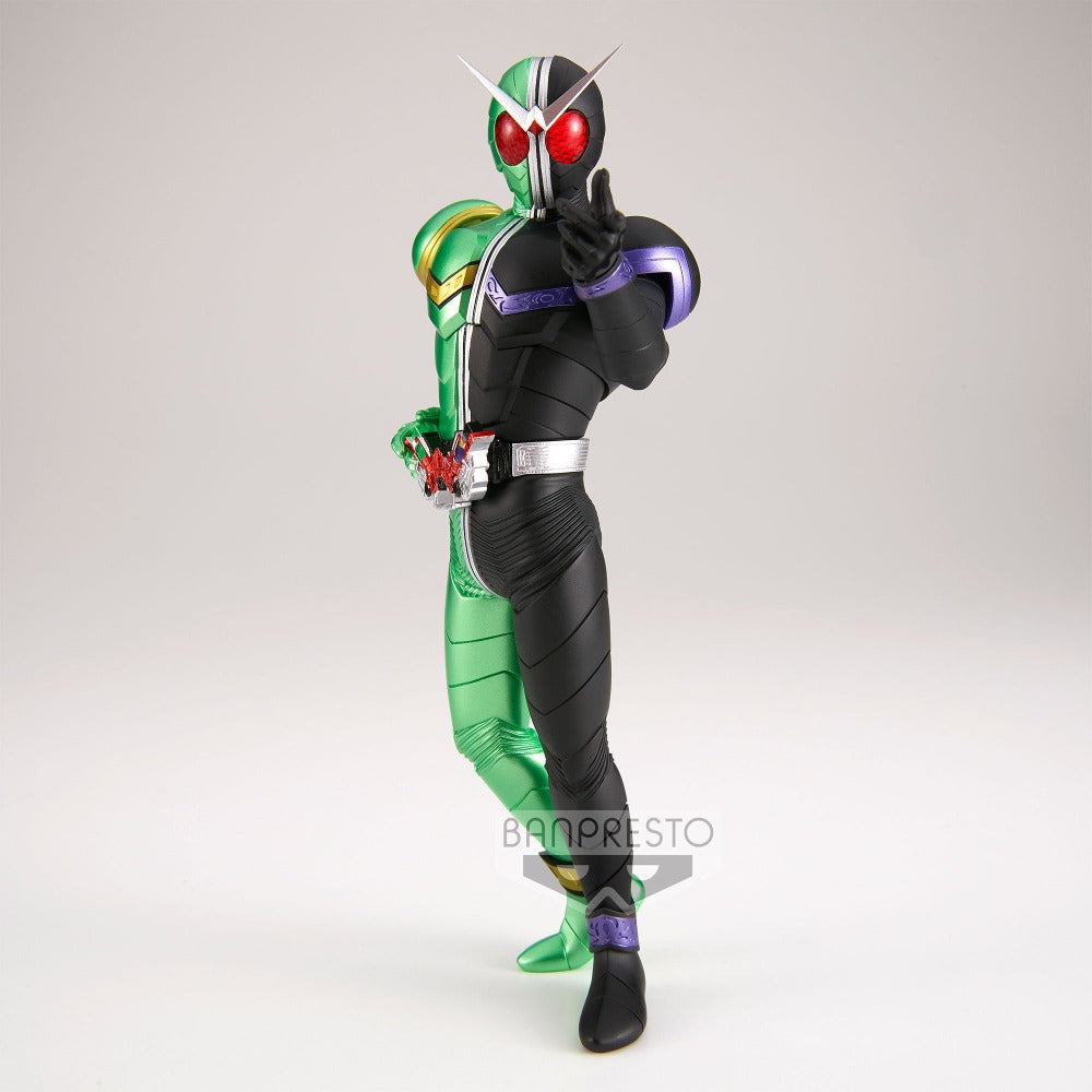 Kamen Rider W Hero's Brave Statue "Kamen Rider Cyclone Joker" (Ver. A)-Bandai-Ace Cards & Collectibles
