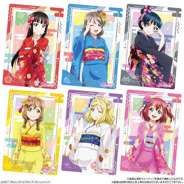 Love Live! Sunshine!! -Aqours 5th Anniversary- Vol.3 Wafer-Single Pack (Random)-Bandai-Ace Cards &amp; Collectibles