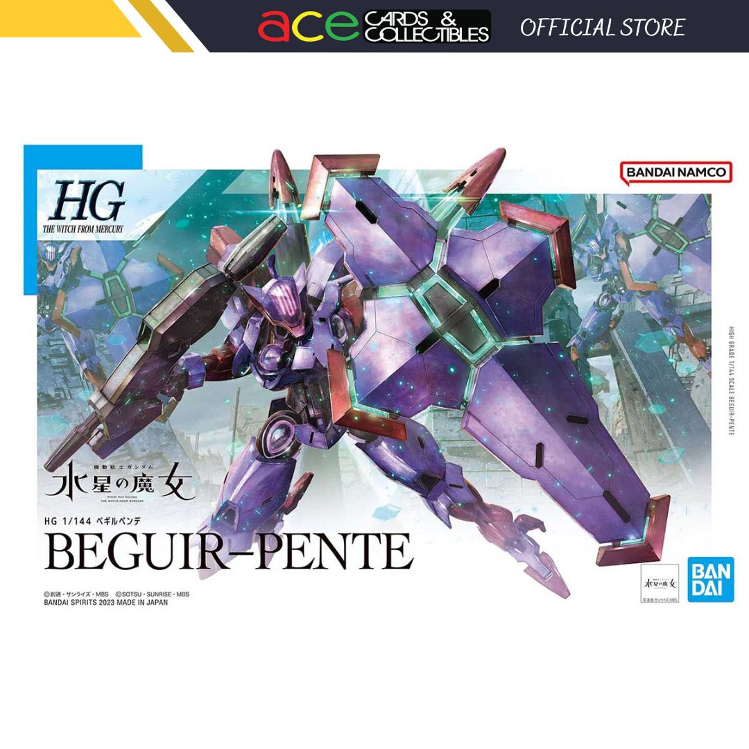 Mobile Suit Gundam: The Witch From Berguir-Pente HG 1/144-Bandai-Ace Cards & Collectibles