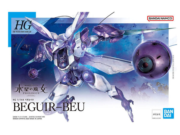 Mobile Suit Gundam: The Witch From Mercury Gundam Beguir-BEU HG 1/144-Bandai-Ace Cards & Collectibles