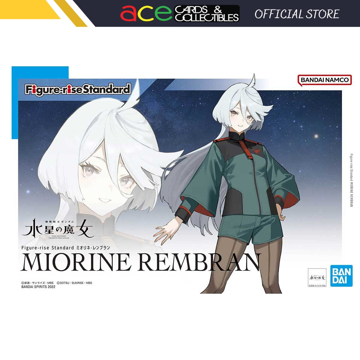 Mobile Suit Gundam: The Witch From Mercury Gundam Miorine Rembran-Bandai-Ace Cards &amp; Collectibles
