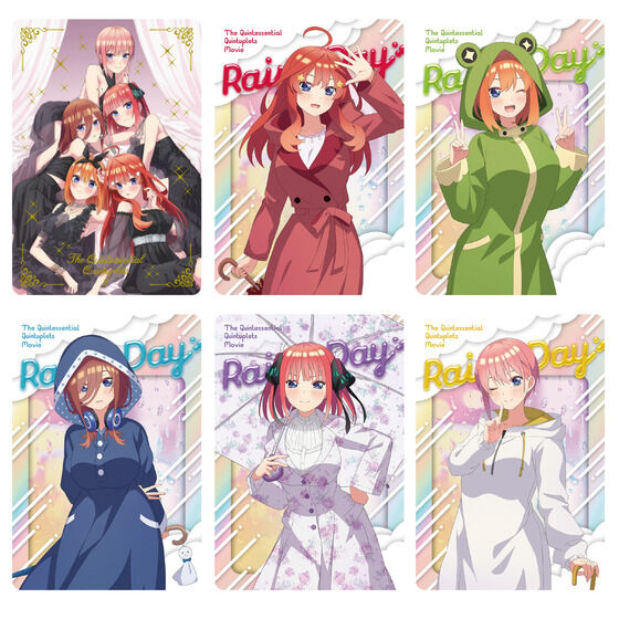 Movie Quintessential Quintessential Bride Metal Card Collection 2-Single Pack (Random)-Bandai-Ace Cards & Collectibles