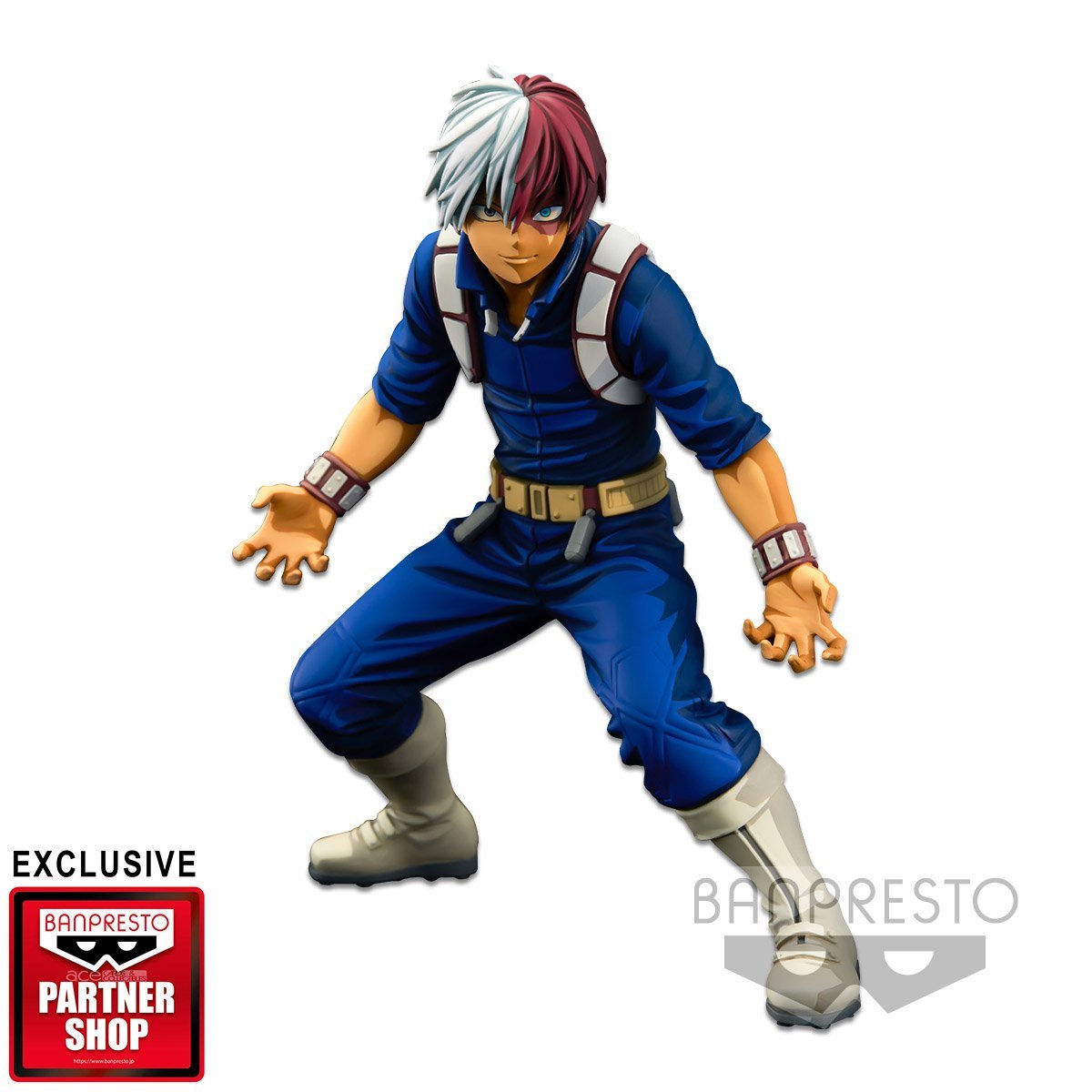 My Hero Academia World Figure Colosseum SMSP &quot;Shoto Todoroki&quot; (Two Dimensions) (Partnership Exclusive)-Bandai-Ace Cards &amp; Collectibles