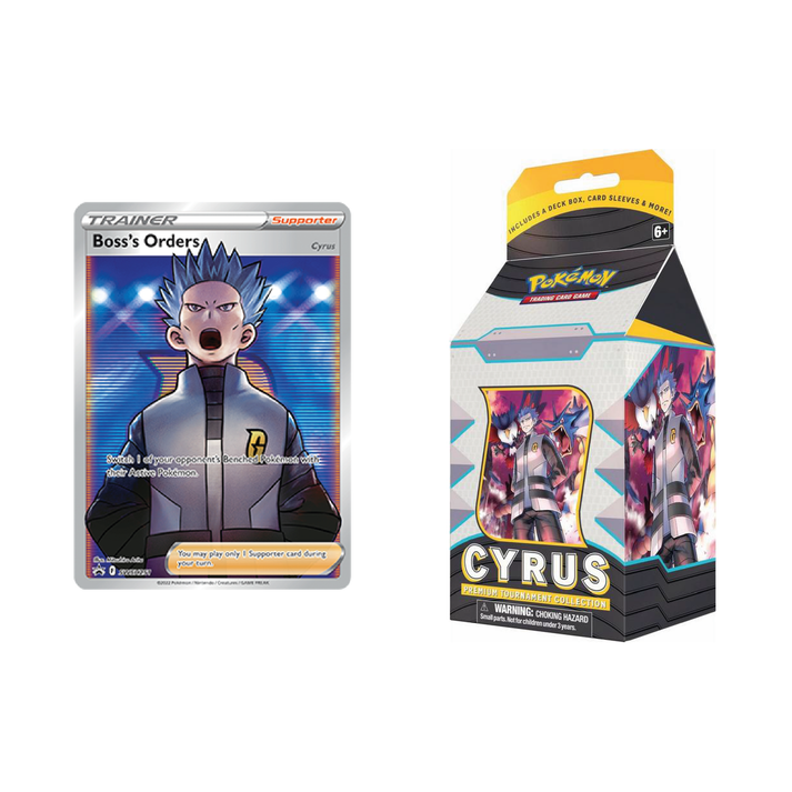 Pokemon TCG Q1 2023 Premium Tournament Collection-Cyrus-Bandai Namco-Ace Cards &amp; Collectibles