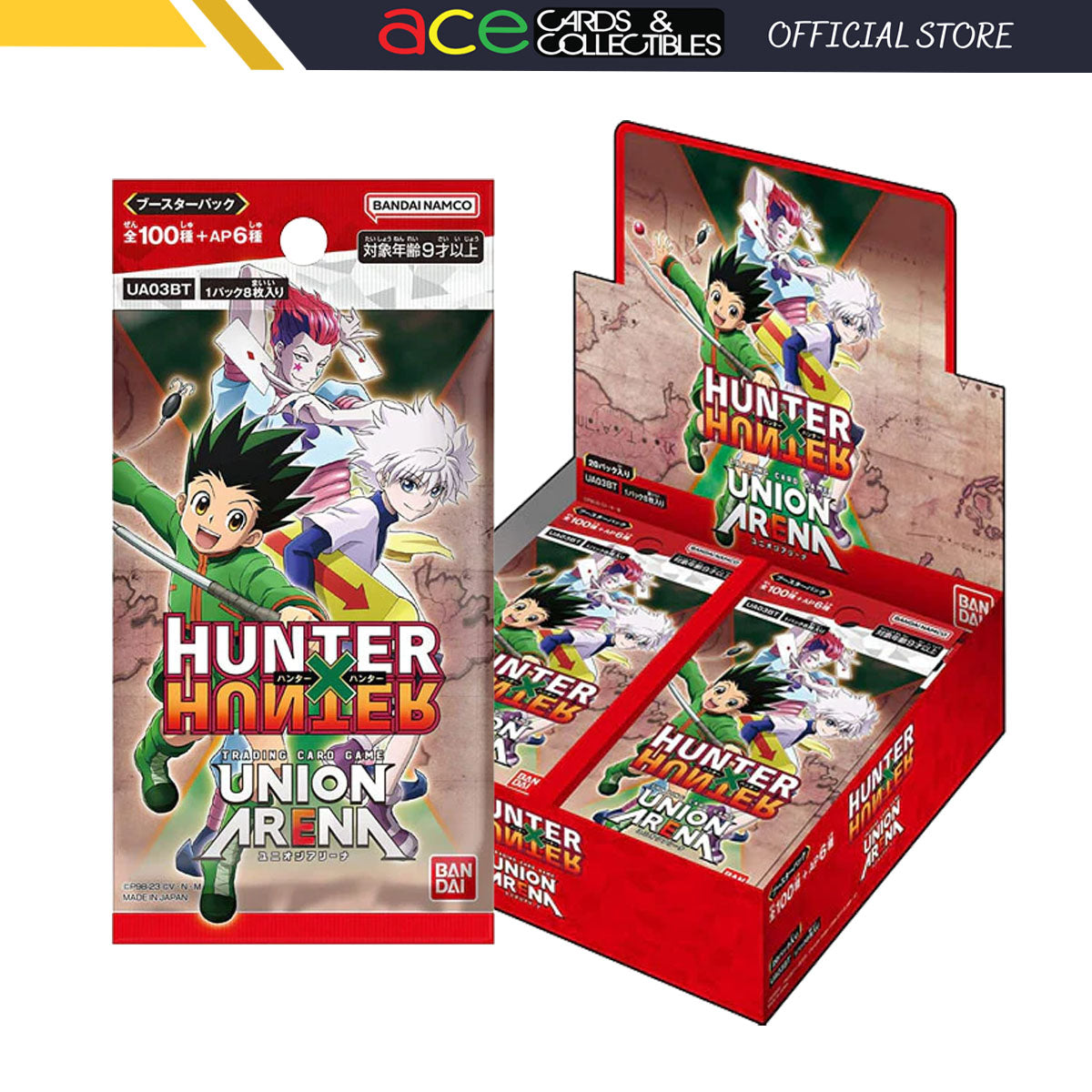 Union Arena TCG Booster &quot;Hunter x Hunter&quot;-Booster Pack (Random)-Bandai Namco-Ace Cards &amp; Collectibles