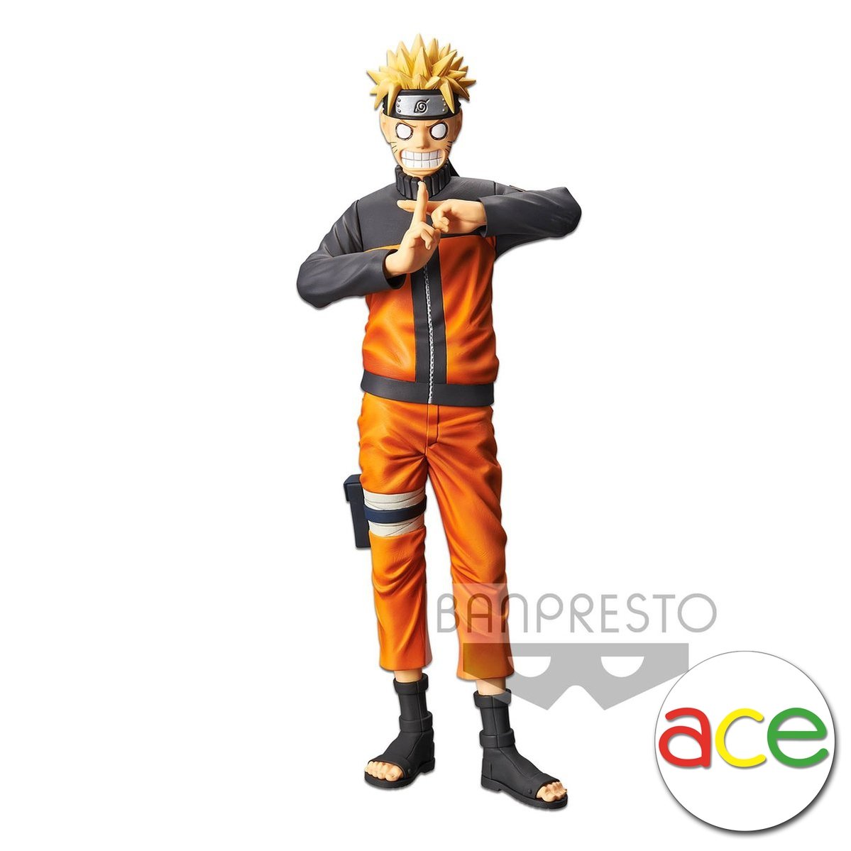 Naruto Shippuden Grandista Nero &quot;Uzumaki Naruto&quot;-Bandai-Ace Cards &amp; Collectibles