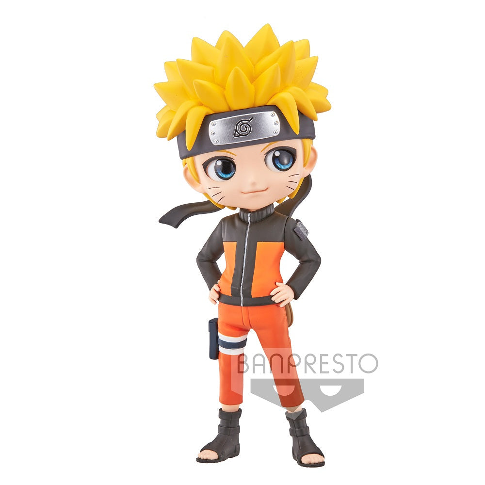 Naruto: Shippuden Q Posket &quot;Naruto Uzumaki&quot; (Ver. A)-Bandai-Ace Cards &amp; Collectibles