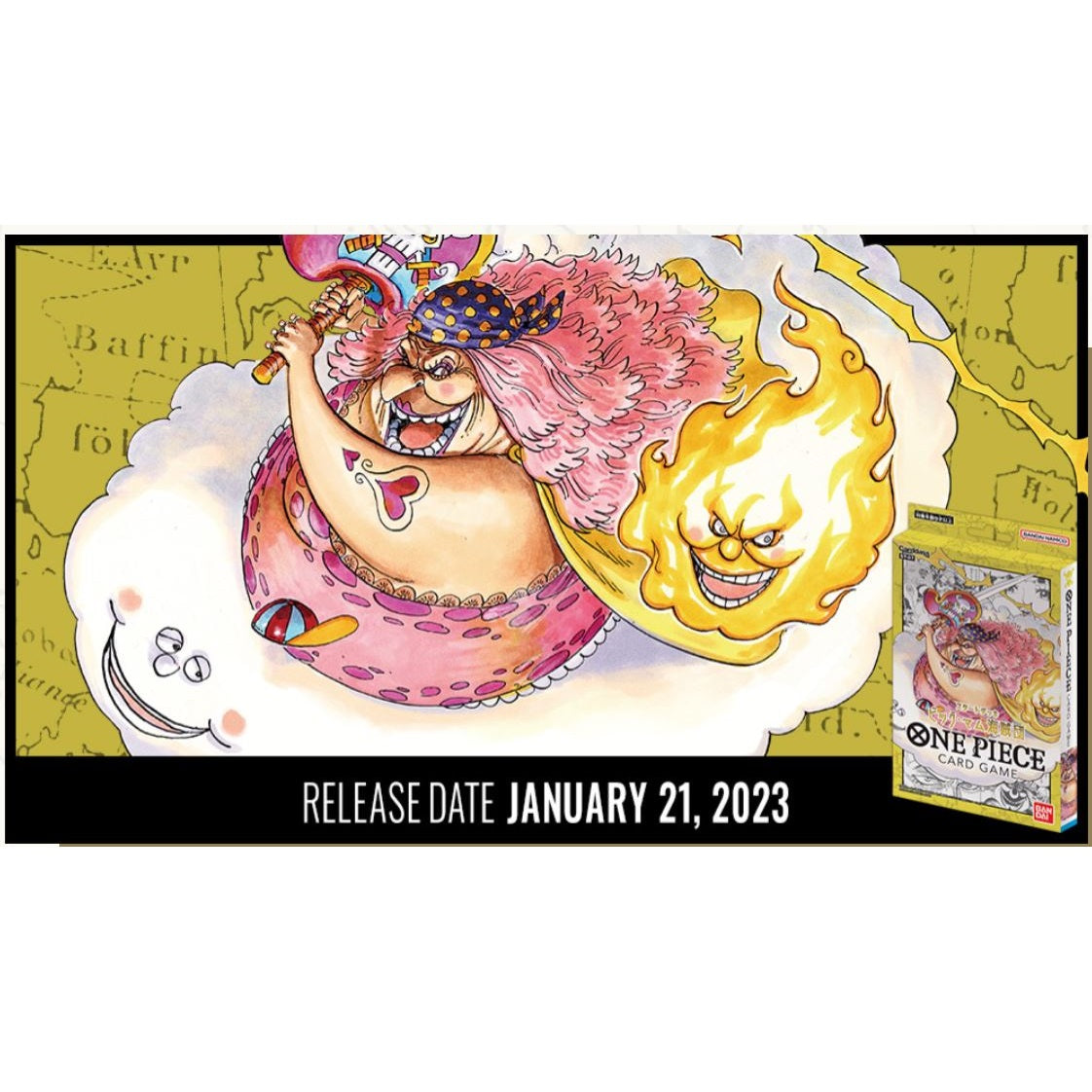 One Piece Card Game Big Mom Pirates Starter Deck (ST-07) (Japanese)-Bandai-Ace Cards & Collectibles