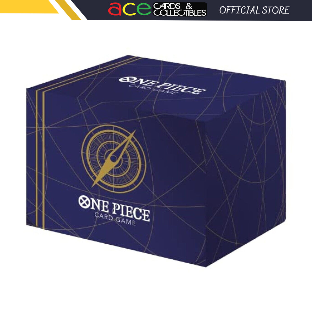 One Piece Card Game Card Case 2022 &quot;Standard Blue&quot;-Bandai-Ace Cards &amp; Collectibles