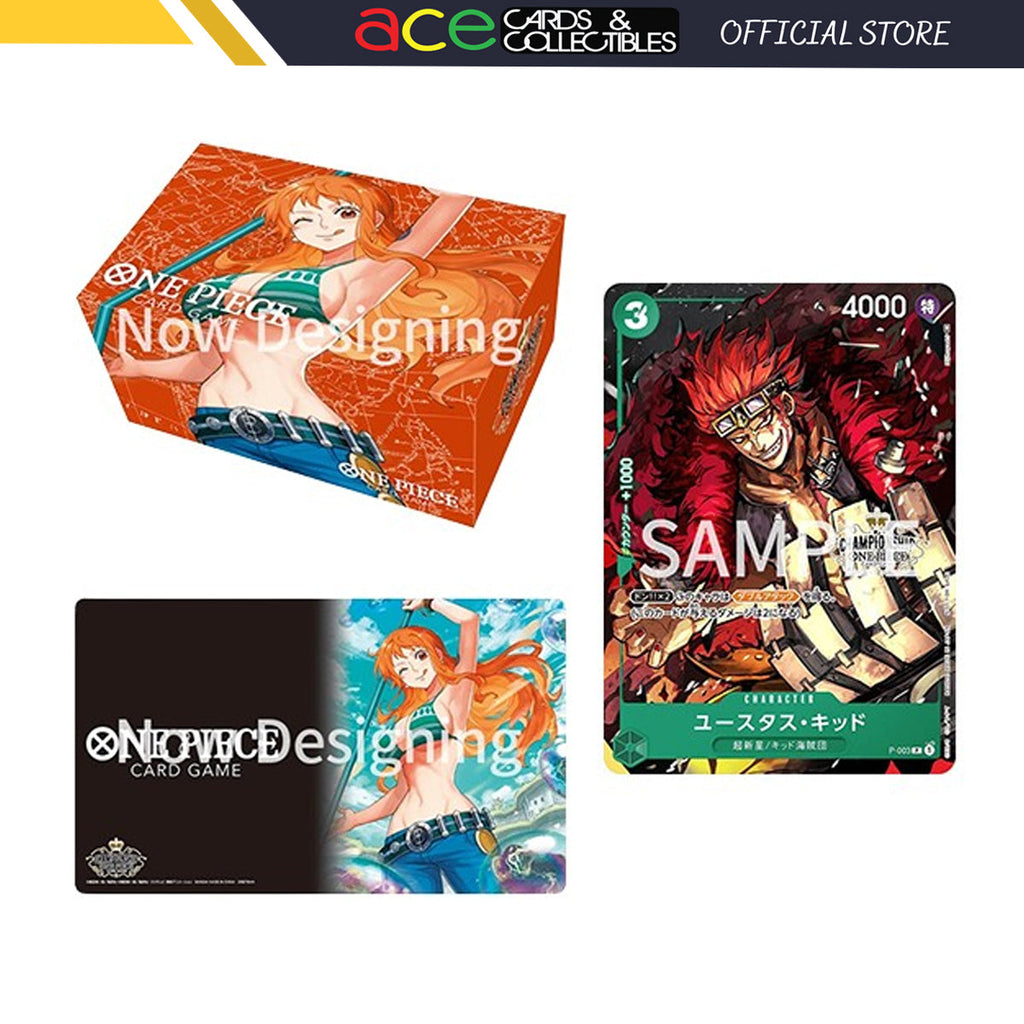 ONE PIECE CARD GAME Playmat and Storage Box Set -5 types- [August 2024  Delivery]