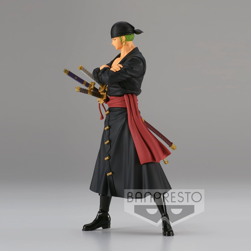 One Piece DXF The Grandline Series Wano Country Vol. 5 &quot;Roronoa Zoro&quot;-Bandai-Ace Cards &amp; Collectibles