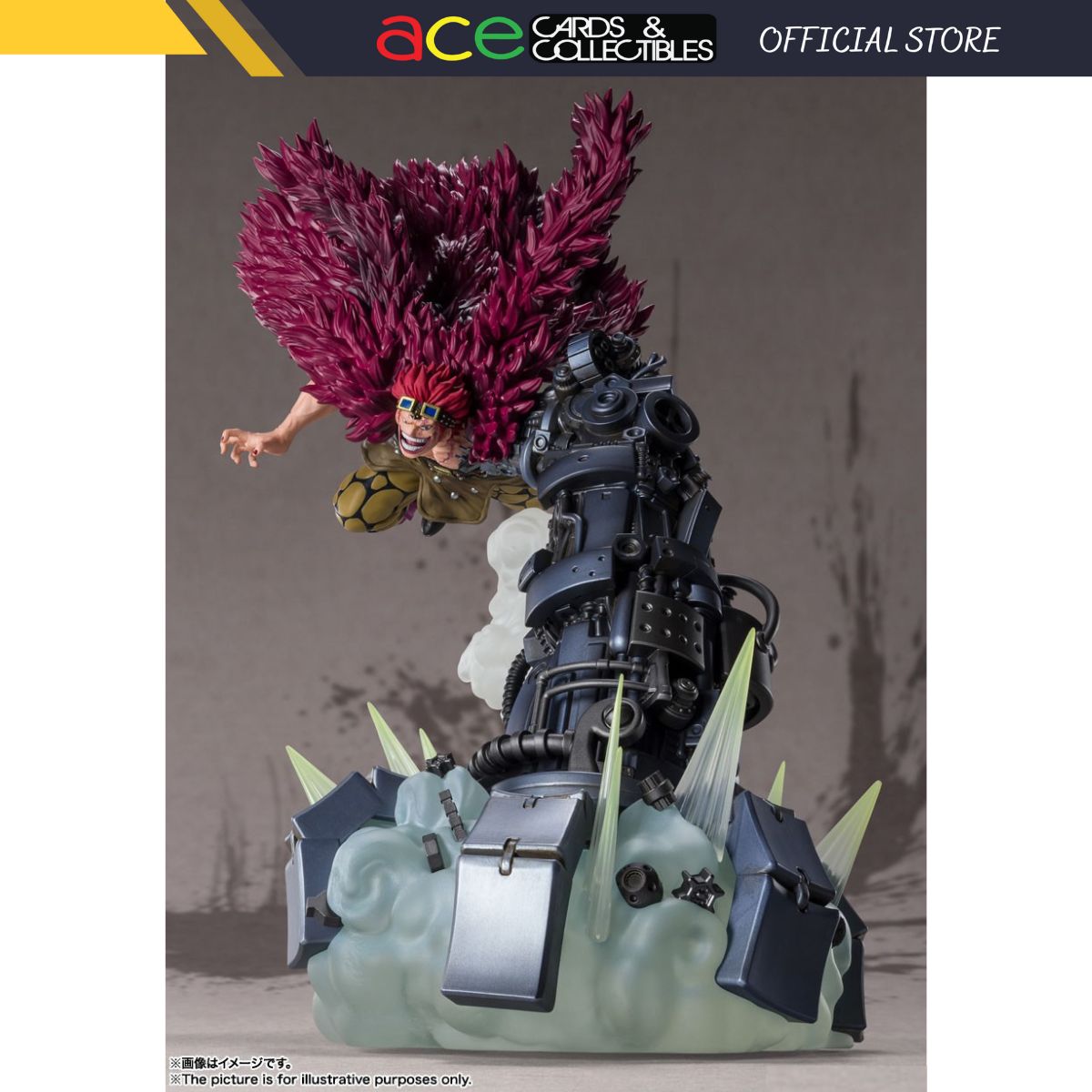 One Piece Figuarts Zero ~Battle Of Monster On Onigashima~ "Eustass Kid"-Bandai-Ace Cards & Collectibles