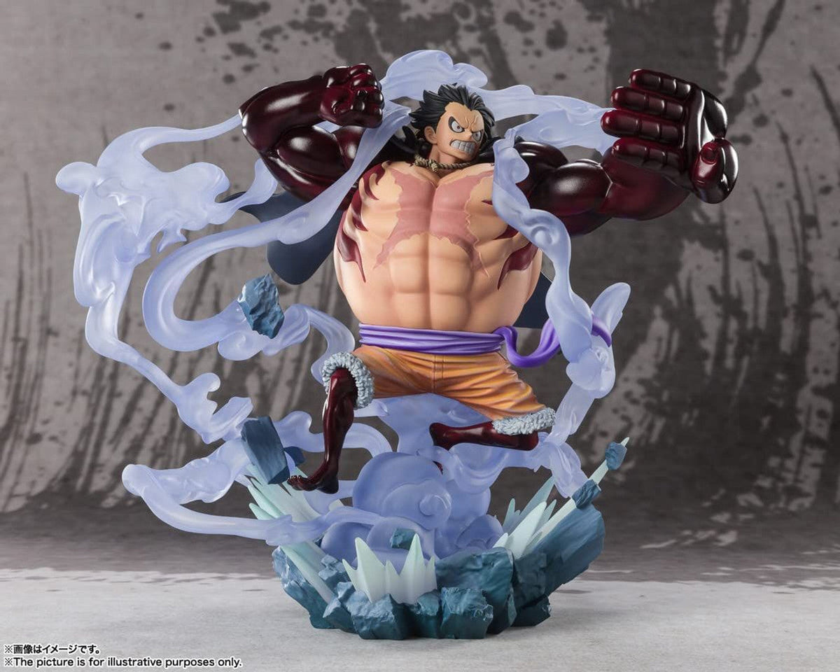 One Piece Figuarts Zero &quot;Monkey D Luffy&quot; Gear 4 Three Captains Battle Of Monsters On Onigashima-Bandai-Ace Cards &amp; Collectibles