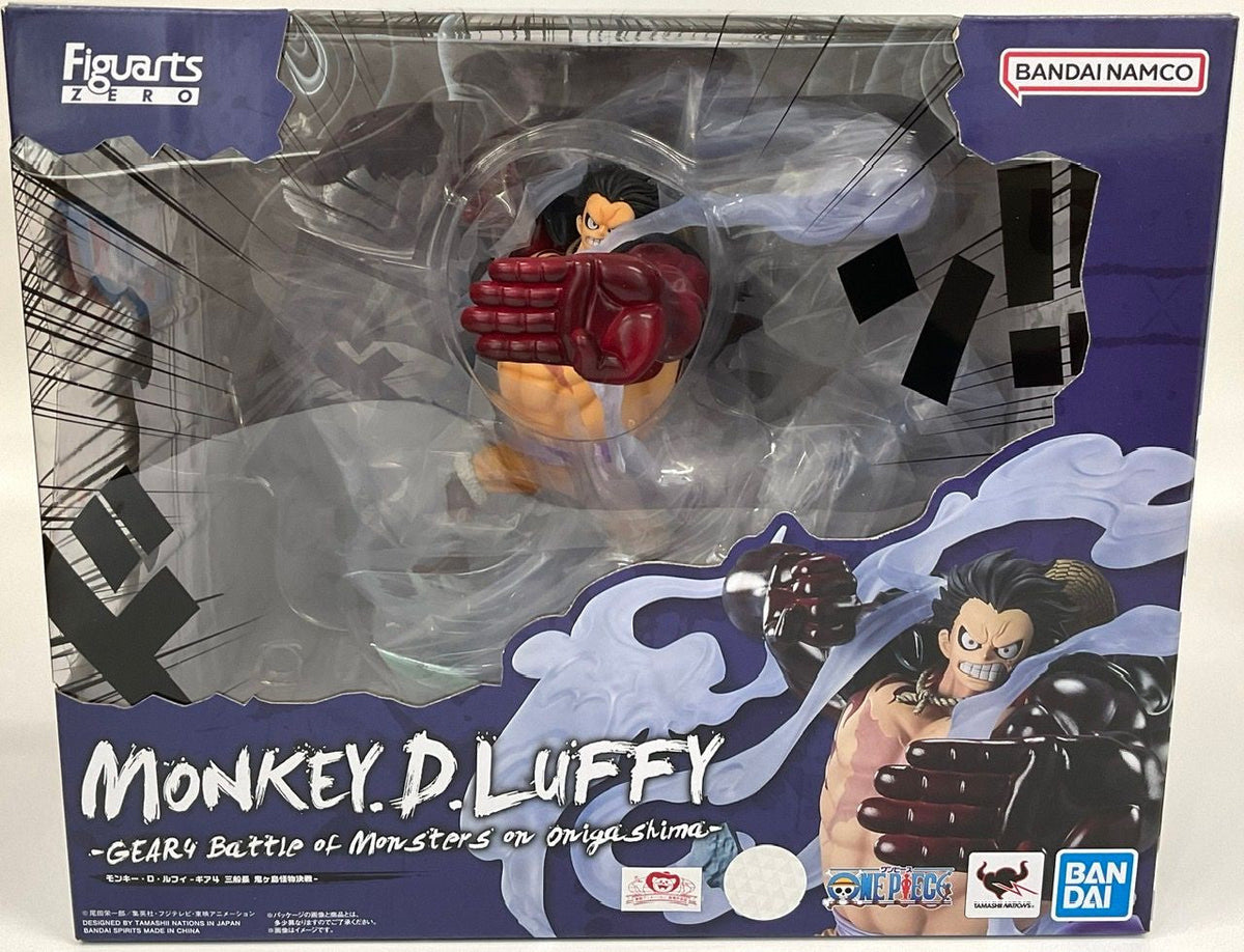 One Piece Figuarts Zero &quot;Monkey D Luffy&quot; Gear 4 Three Captains Battle Of Monsters On Onigashima-Bandai-Ace Cards &amp; Collectibles