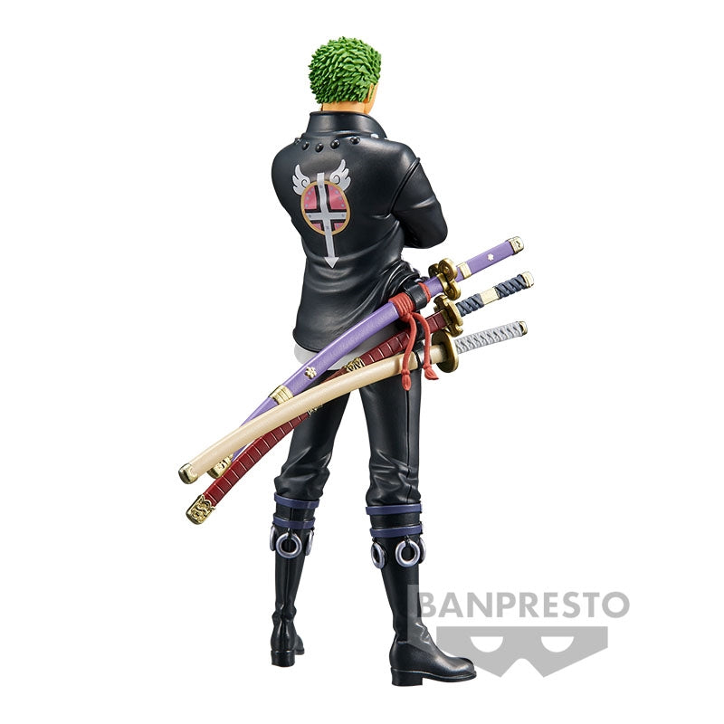 One Piece Film Red DXF The Grandline Men Vol. 3 &quot;Roronoa Zoro&quot;-Bandai-Ace Cards &amp; Collectibles
