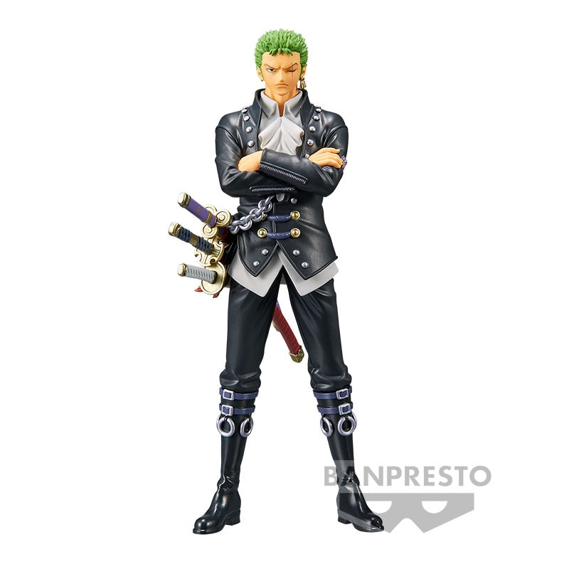 One Piece Film Red DXF The Grandline Men Vol. 3 &quot;Roronoa Zoro&quot;-Bandai-Ace Cards &amp; Collectibles