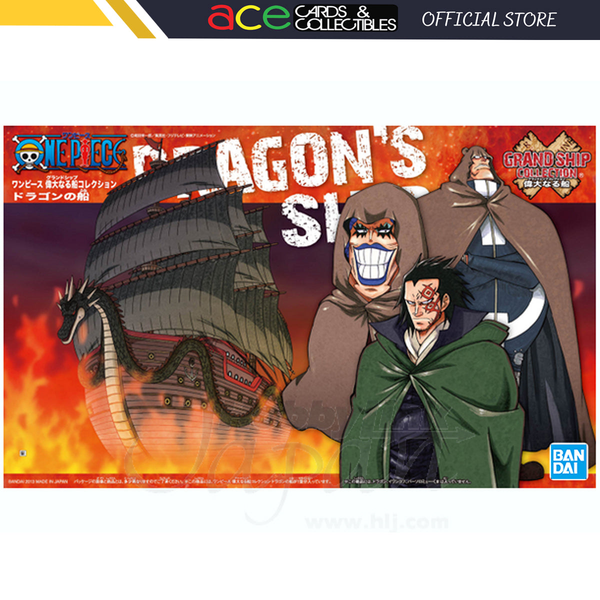 One Piece Grand Ship Collection Dragon-Bandai-Ace Cards &amp; Collectibles