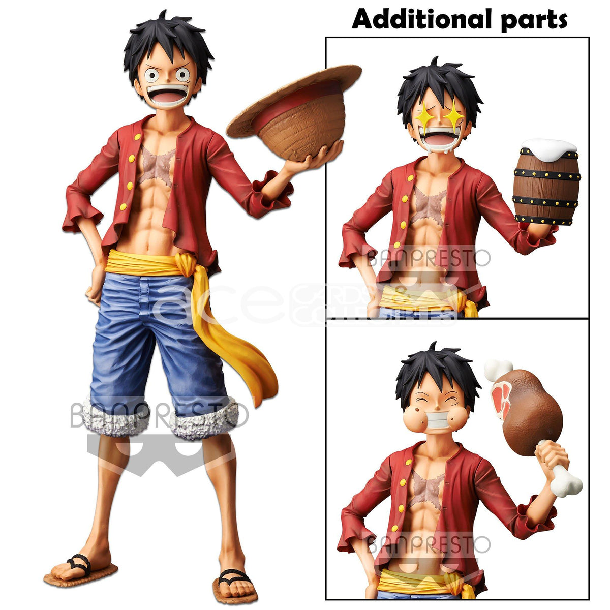 One Piece Grandista Nero &quot;Monkey D Luffy&quot;-Bandai-Ace Cards &amp; Collectibles