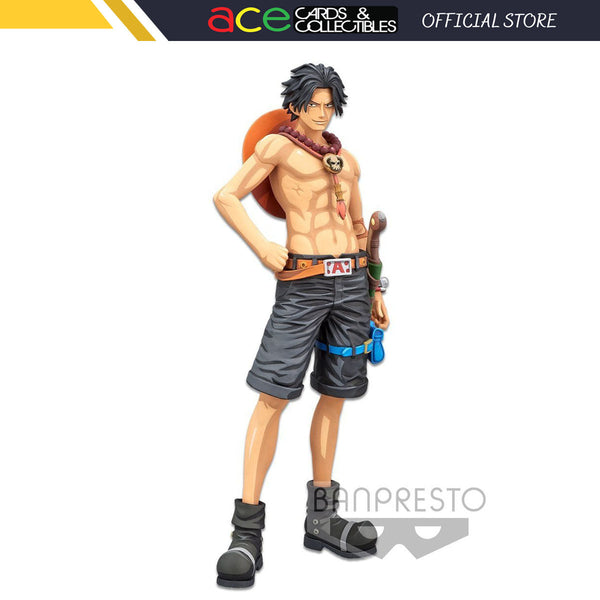 One Piece Grandista "Portgas D. Ace" -Manga Dimensions-Bandai-Ace Cards & Collectibles