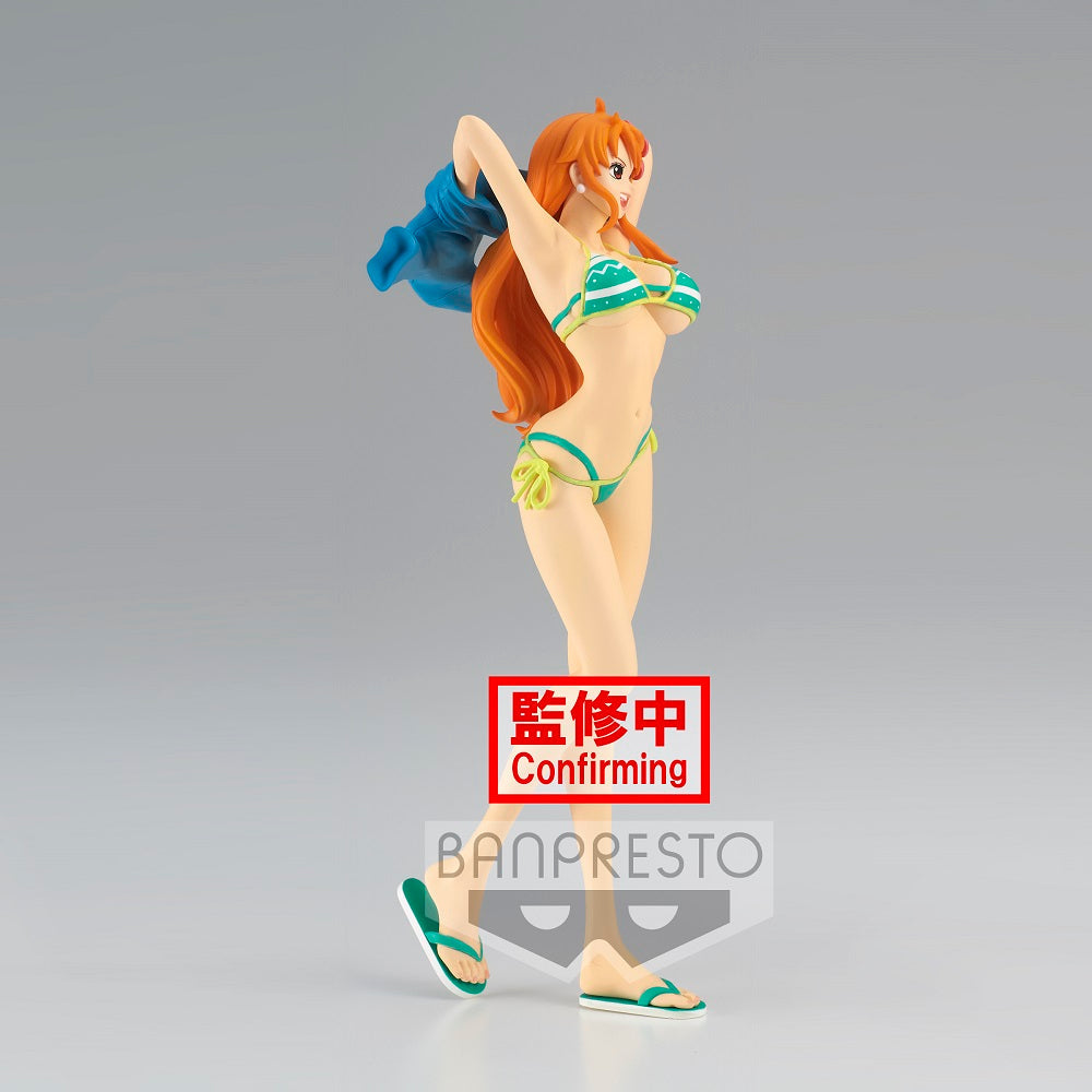One Piece Grandline Girls on Vacation &quot;Nami&quot; (Ver. A)-Bandai-Ace Cards &amp; Collectibles