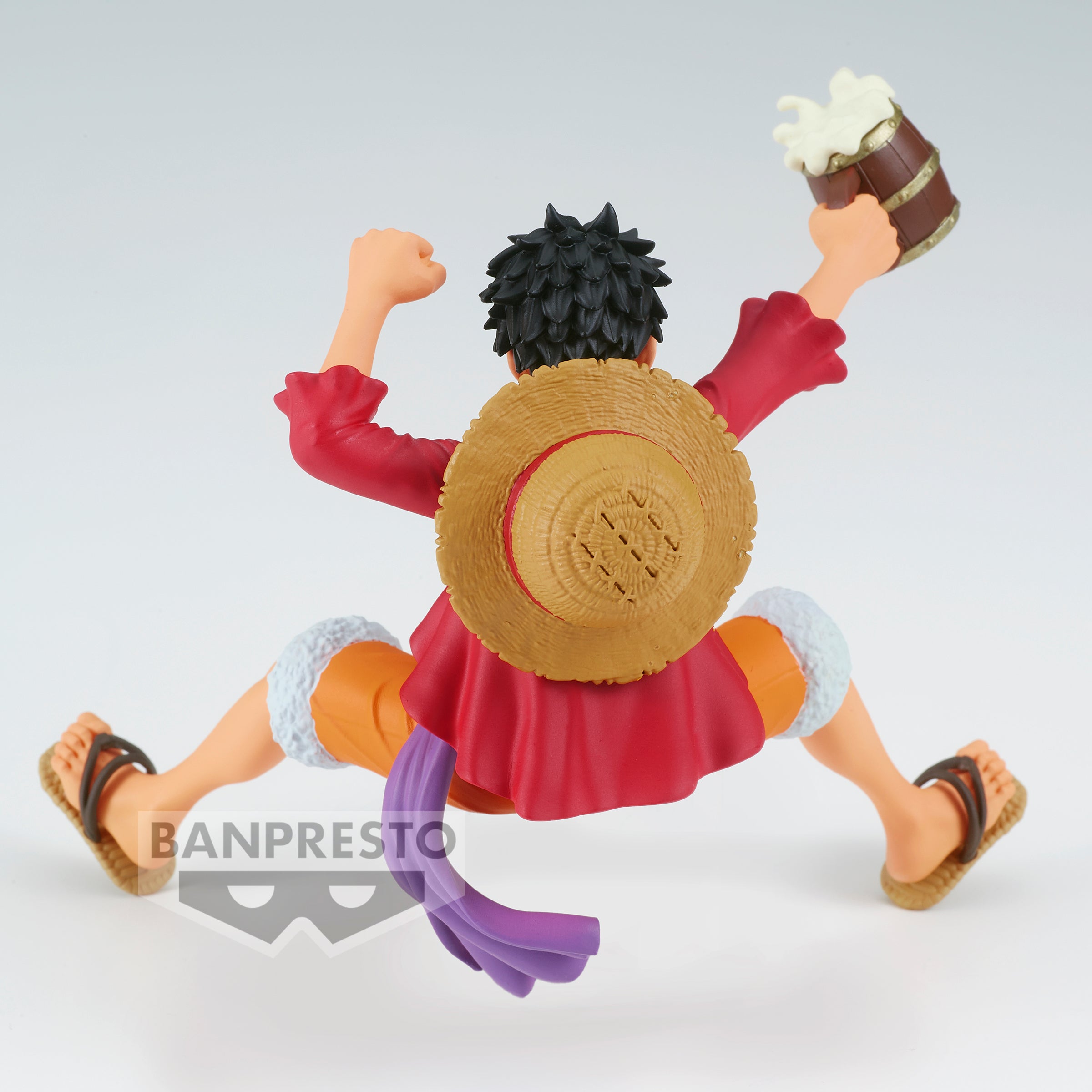 Petitrama DX Monkey D. Luffy Figure One Piece Collectible By Megahouse