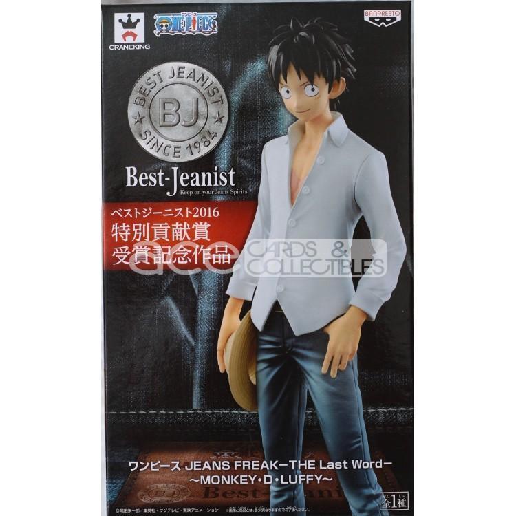 One Piece Jeans Freak -The Last Word- &quot;Monkey D. Luffy&quot;-Bandai-Ace Cards &amp; Collectibles