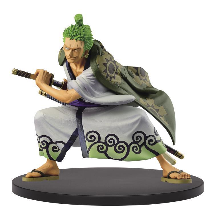 One Piece King of Artist The &quot;Roronoa Zoro&quot; -Wanokuni-Bandai-Ace Cards &amp; Collectibles
