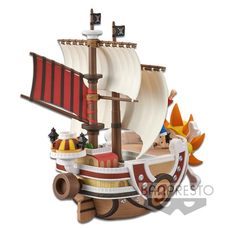 One Piece Mega World Collectable Figure &quot;Thousand Sunny Ship&quot;-Bandai-Ace Cards &amp; Collectibles