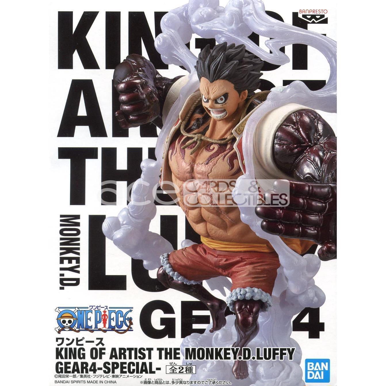 One Piece "Monkey D. Luffy" (Ver. A) King of Artist Gear4 [Special]-Bandai-Ace Cards & Collectibles
