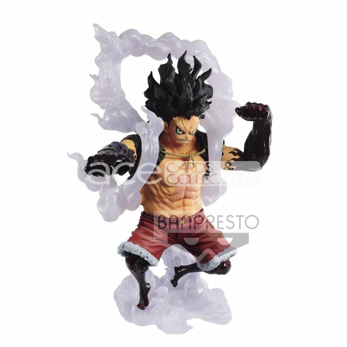 One Piece &quot;Monkey D. Luffy&quot; (Ver. B) King of Artist Gear4 [Special]-Bandai-Ace Cards &amp; Collectibles