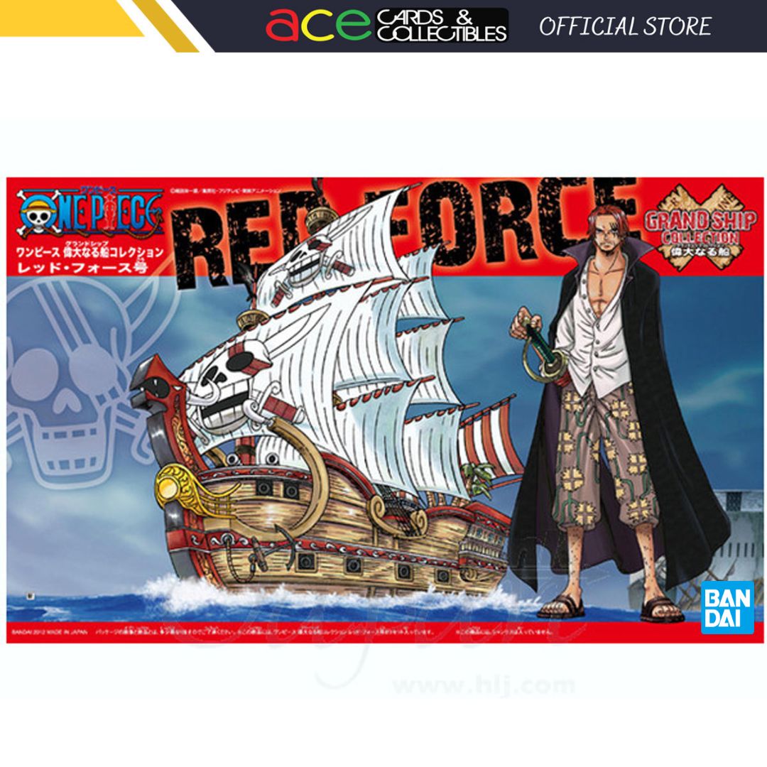 One Piece Plastic Model Kit Grand Ship Collection Red Force-Bandai-Ace Cards &amp; Collectibles