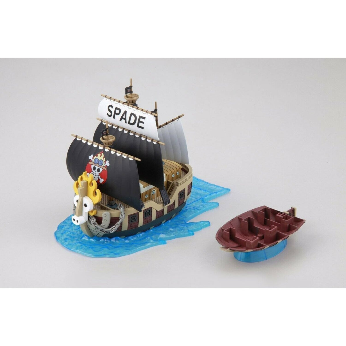 One Piece Plastic Model Kit Grand Ship Collection Spade Pirates-Bandai-Ace Cards &amp; Collectibles