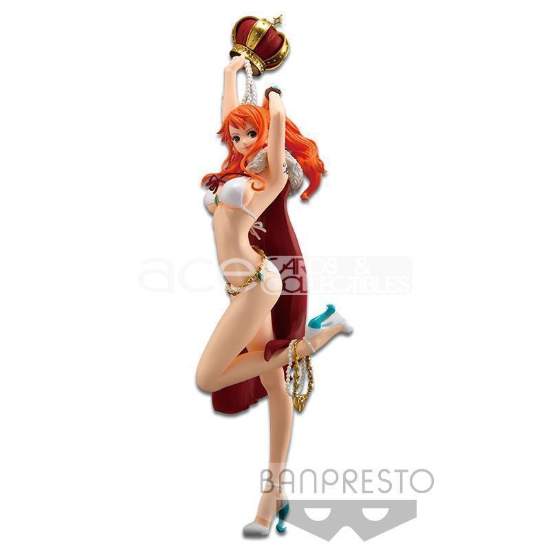 One Piece Stampede -Flag Diamond Ship- "Nami"-Bandai-Ace Cards & Collectibles