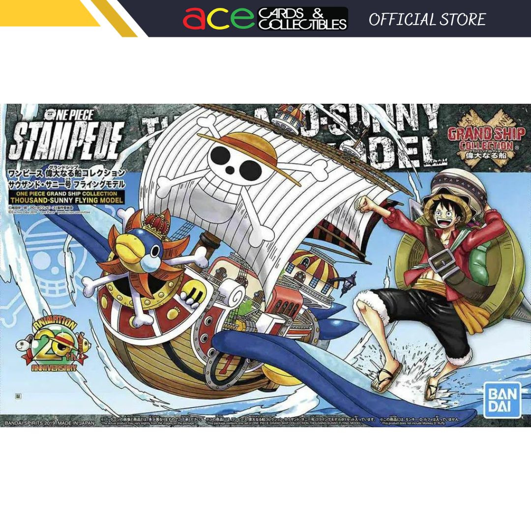 One Piece Thousand Sunny Flying Model Grand Ship Collection-Bandai-Ace Cards &amp; Collectibles