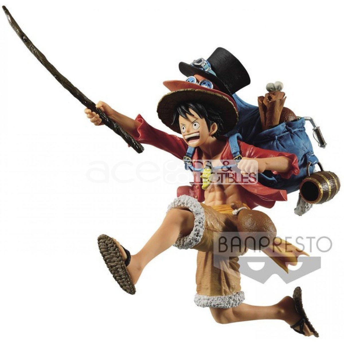 One Piece -Three Brothers- "Monkey D. Luffy"-Bandai-Ace Cards & Collectibles