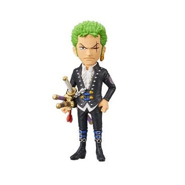 One Piece World Collectable Figure 2-Zoro-Bandai-Ace Cards &amp; Collectibles